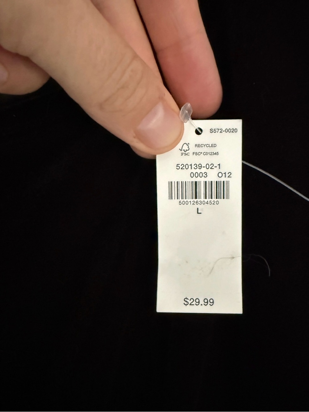 Old Navy Witchy Black Stretch Velvet Scoop Neck Long Sleeve Dress Large - Picture 7 of 7